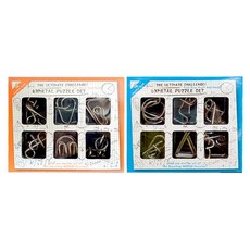 TUCO.B 益智拼圖俱樂部 橘色6款 + 藍色6款套組, 12件, 單一顏色, 1個