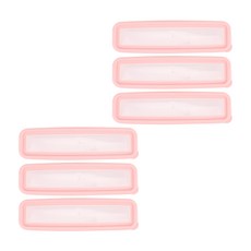 抗菌便當餐具盒 小, 粉紅色, 6個