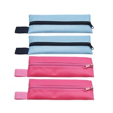 Bloom at home 便攜式餐具收納袋 S號 2款 各2入, 藍色, 粉色, 1套