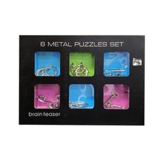 TUCO.B TUCO.B Brain Metal拼圖 6種組, 6件, 單色
