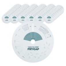 烹飪油炸蓋紙蓋, 60個
