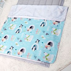 wisemama 可拆卸夏季午睡被, 極地動物款