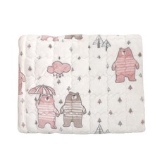 嬰兒防寒雙層細纖維睡墊, Tiny Pink