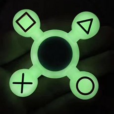 야광 PS 피젯스피너, 혼합색상, 1개