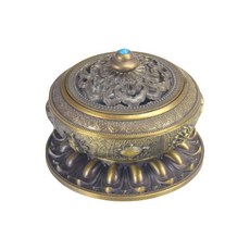 The Flow 家用圓形塔香香爐, 古銅綠