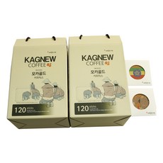 KAGNEW coffee 衣索比亞摩卡即溶咖啡, 12g, 120入, 2盒