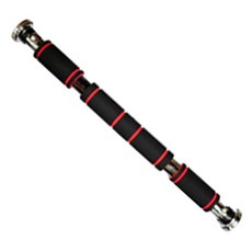 유니크스포츠앤바디 가정용 안전 단축철봉, 레드