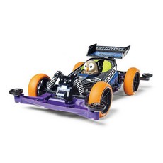 Tamiya Mini 4WD Owl Racer Super II 迷你車 18088 + Atomic Tuned 2 Motor 15486, 混色, 1組