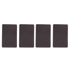 皮革沙發修補貼紙 4入, 黑棕(CM9810)