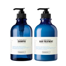 Calmomentree 洗髮精 650ml+護髮素 650ml, 1套