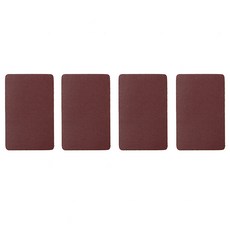皮革沙發修補貼紙 4入, 酒棕 (CM3910)