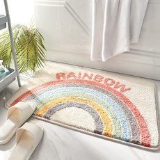 繽紛圖案腳踏墊, 彩虹