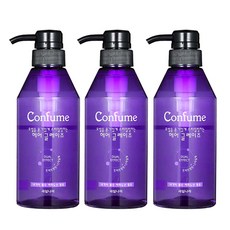 KWAILNARA 水潤亮澤柔順造型雕, 400ml, 3入