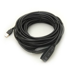 NEXTU USB 2.0 中繼器延長線 黑色 NEXT-USB15, 1個, 15m