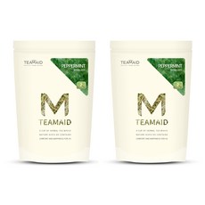 TEAMAID 辣薄荷茶包補充包, 60g, 1包, 2包