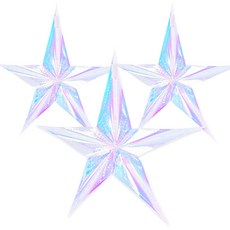 조이파티 홀로그램 스타 오각 3p, 혼합색상