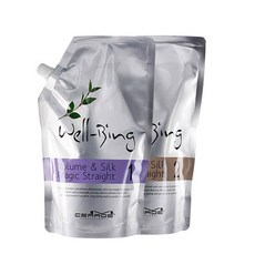 M CERADE Well-being Volume & Silk Magic Straightener 1st 700ml + 2nd 700ml, 1套