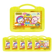 아트모아 뽀로로 크레파스 6p, 36색