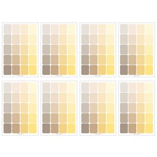 PAPERIAN 彩色索引標籤貼紙組, 8套