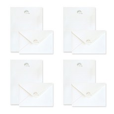 페이퍼리안 프롬 더 포레스트 편지지 세트, 고슴도치, 4세트