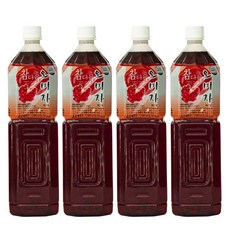 참다음 오미자 농축액, 1.5L, 4개