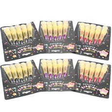 야광마녀손톱 3종 x 10p, 퍼플, 블랙, 레드, 2세트