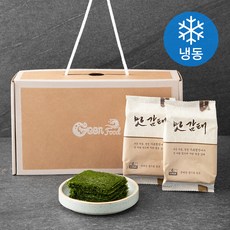 건푸드 도시락형 맛감태 (냉동), 4g, 6개