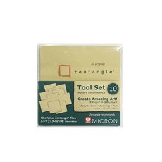 SAKURA Zentangle 藝術療法 C 型紙瓷磚套組文藝復興, 1套