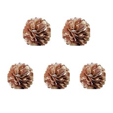 윰스 파티 행잉데코 꽃송이 5p, 골드