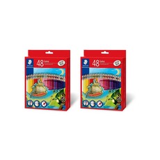 STAEDTLER Luna 彩色鉛筆盒套組 2 套, 48 種顏色