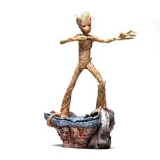 IRON STUDIOS 復仇者聯盟殘局格魯特人偶 1/10, 1個