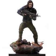 IRON STUDIOS 復仇者聯盟無限戰爭冬季士兵巴基 BDS 藝術比例人偶 1/10, 1個