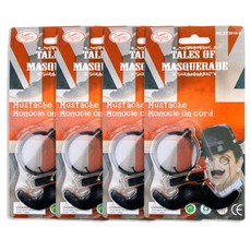 명탐정 안경 세트, 혼합색상, 4세트