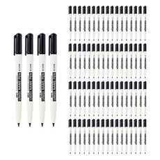 AMOS 大學名稱筆, 黑色的, 72個