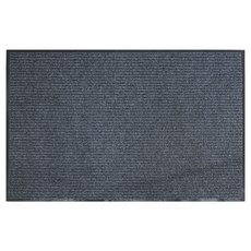 HANEE 地板踏墊 玄關橡膠腳墊, 灰色, 1個