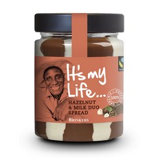 잇츠마이라이프 유기농 헤이즐넛 밀크듀오 초콜릿 스프레드, 270g, 1개