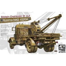 AFVCLUB 35279 1/35 Kfz.100 Bussing Nag 4500A W/Bilstein 3T Crane塑膠模型, 1個