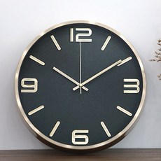 SweetHeart 靜音Grace掛鐘 300, 黑色