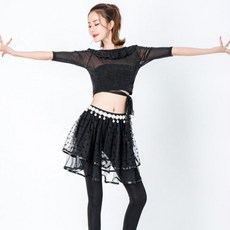 DRESSMALL 超級大肚皮舞套組, 黑色的