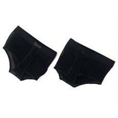 DRESSMALL 基本款足墊肚皮舞鞋, 黑色的, 255-265