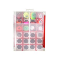 Blue&fish Tyraba Louver Tackle 金屬夾具 Egi 雙面外殼, 混色