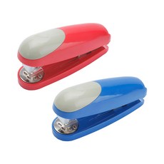 Peace 訂書機套組 2 35A, 藍色, 粉色, 1套