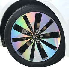 Skintec K5 鐳射輪框貼紙 45cm, 混合色, 1個