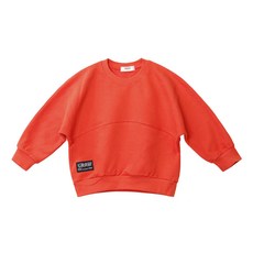 URAVI 孩童素色落肩大學T