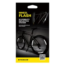 THEBEAM 僅適用於自行車車輪的反光貼紙, 單色, 1個
