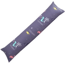 恐龍印花含棉靠枕, 灰色的