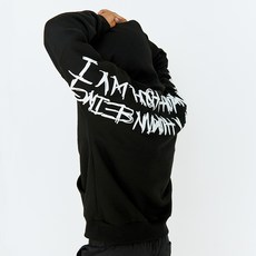 I AM NOT A HUMANBEING 大LOGO連帽衫