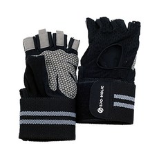 SPO HOLIC 健身手套 護腕型, 黑色
