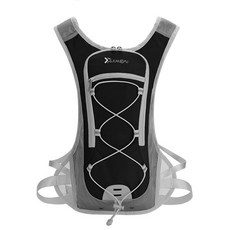 LULU 超輕超薄騎行背包+隨機送配件, 黑色