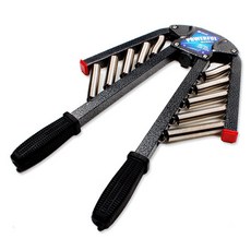 可調節強度強力臂力器 W-2, 黑色, 1個